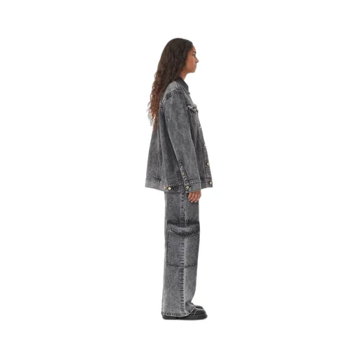 Buttoned Denim Jacket