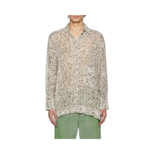 Floral-Print Long-Sleeve Shirt
