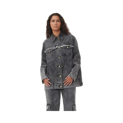 Buttoned Denim Jacket