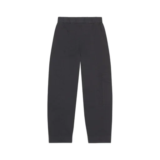 Elasticated-Waistband Cargo Trousers