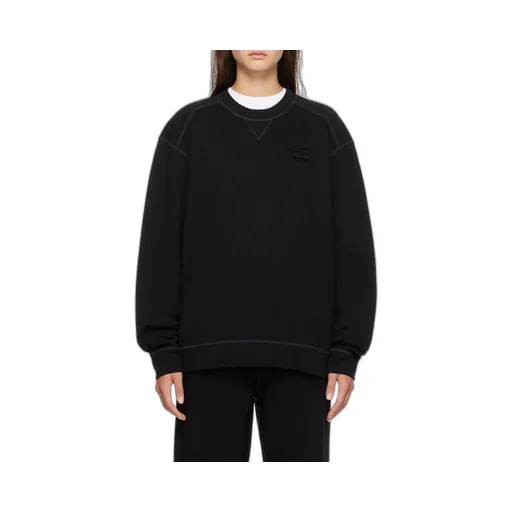 Logo Embroidered Crewneck Sweatshirt