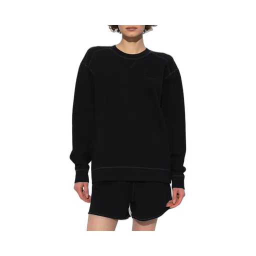 Logo Embroidered Crewneck Sweatshirt