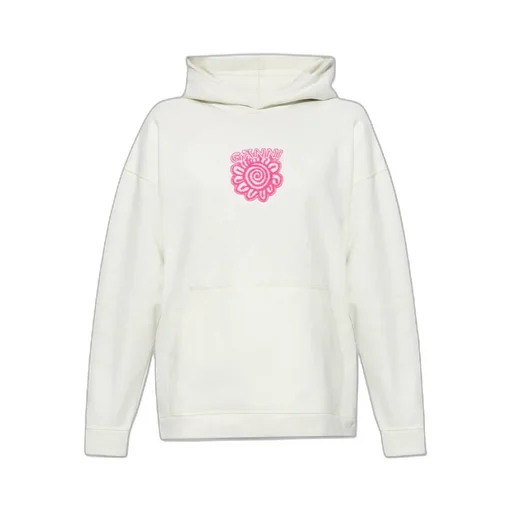 Logo-Appliqué Long-Sleeved Hoodie