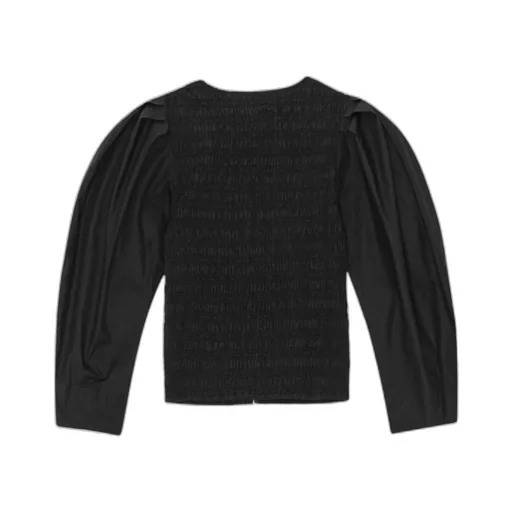 Top With Puff Sleeves