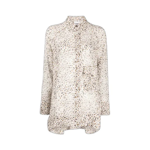 Floral-Print Long-Sleeve Shirt