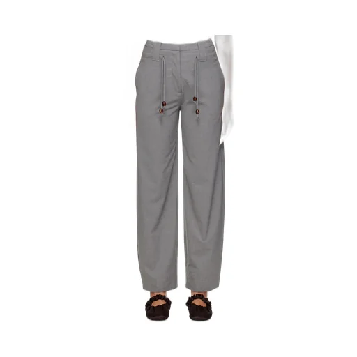 Drapey Drawstring Straight Leg Pants