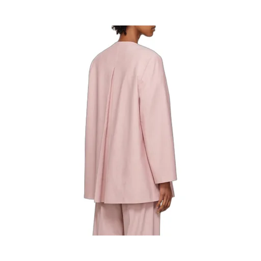 Oversized Drapey Melange Blazer