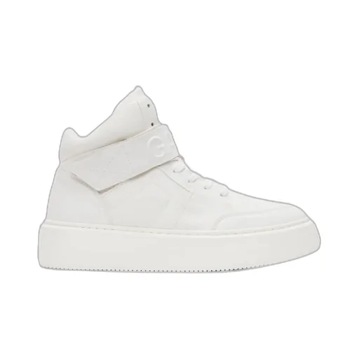 Logo Embossed High-Top Sneakers