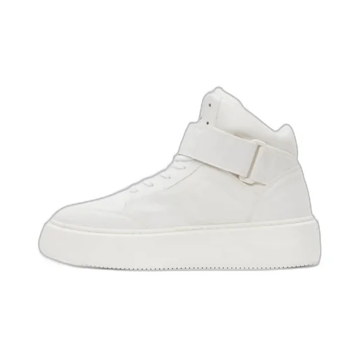 Logo Embossed High-Top Sneakers