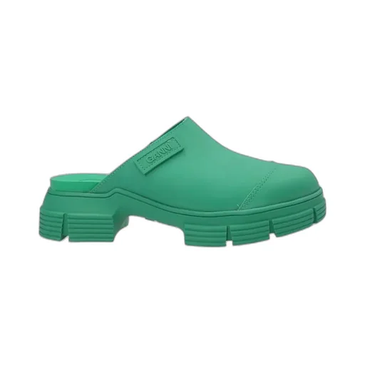 City Round Toe Slip-On Mules