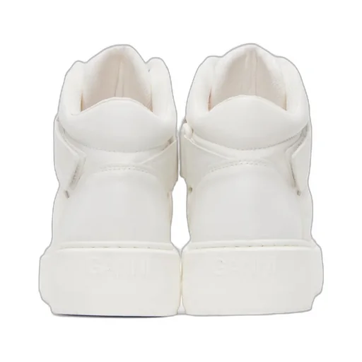 Logo Embossed High-Top Sneakers