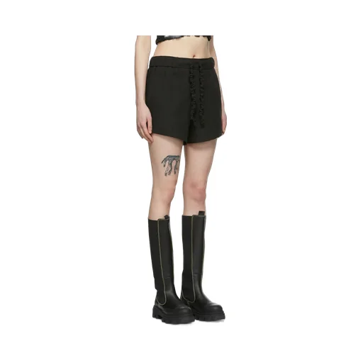 Elasticated Waist Drawstring Shorts