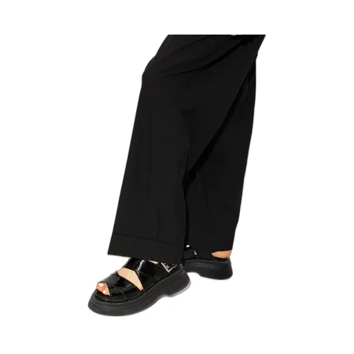 Buckled Flatform Sandals