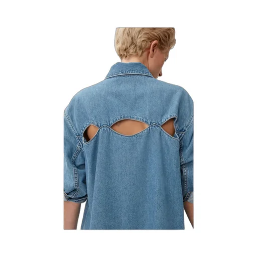 Oversized Denim Shirt