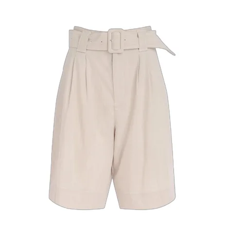 Belted Tailored Shorts