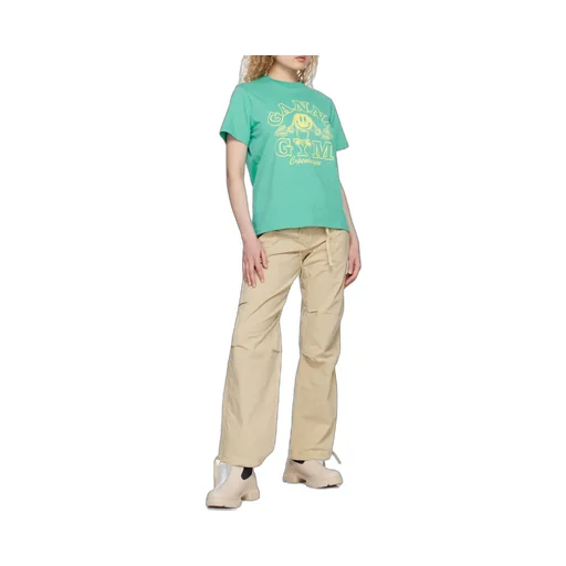 Washed Cotton Canvas Draw String Pants