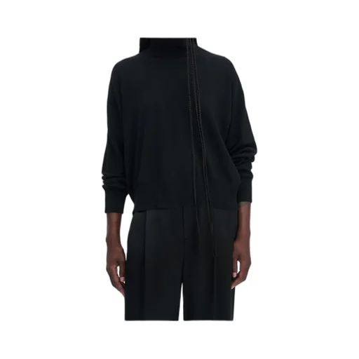 Turtleneck Long-Sleeve Sweater