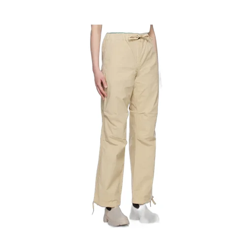 Washed Cotton Canvas Draw String Pants