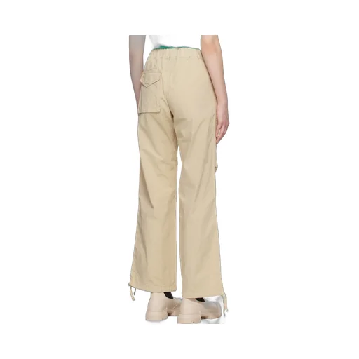 Washed Cotton Canvas Draw String Pants
