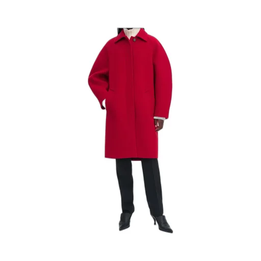 Cocoon Raglan-Sleeve Coat