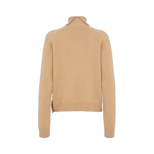 Turtleneck Long Sleeved Knitted Jumper