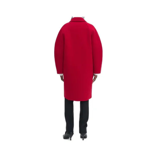 Cocoon Raglan-Sleeve Coat