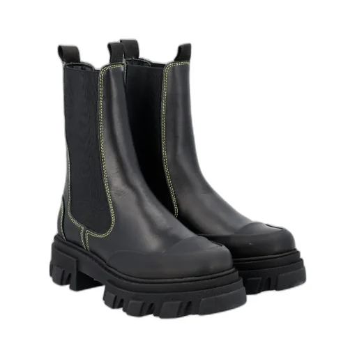 Round-Headed Short Boots