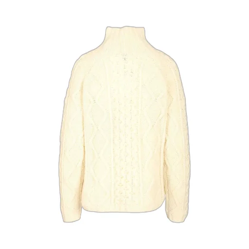 Cable-Knit Wool Sweater