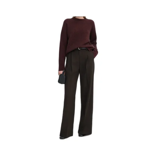 Ribbed Crew Neck Knitwear