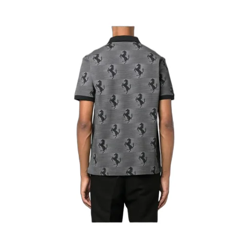 All-Over Logo-Print Polo Shirt