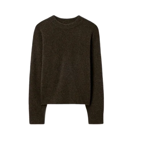 Ribbed Crew Neck Knitwear