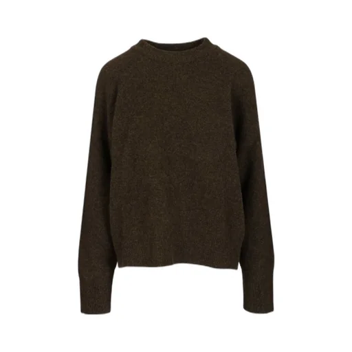 Ribbed Crew Neck Knitwear