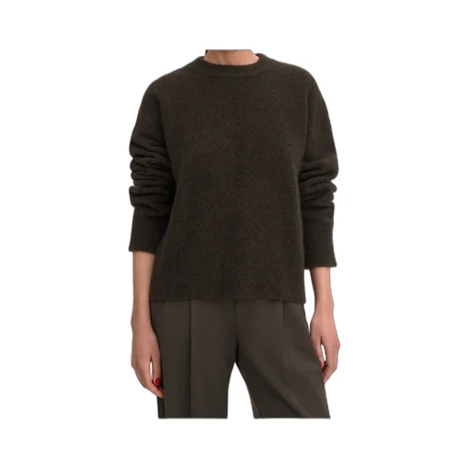 Ribbed Crew Neck Knitwear
