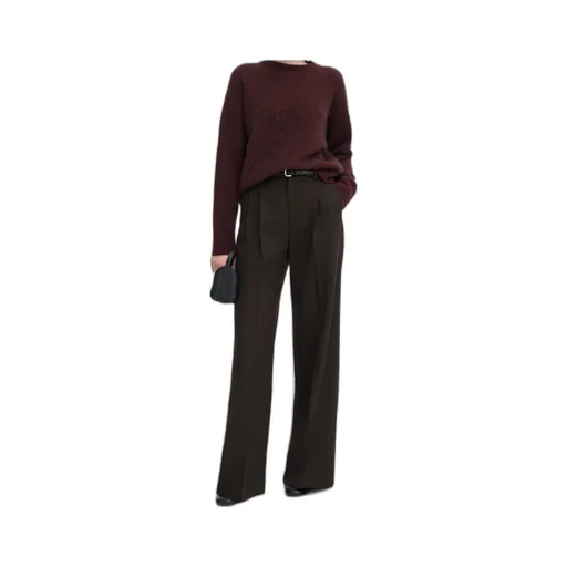 Wool Yak Crewneck Sweater