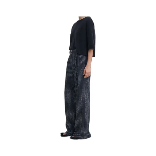 Crewneck Short-Sleeve Knitwear