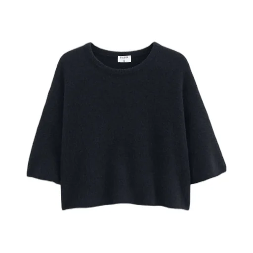 Crewneck Short-Sleeve Knitwear