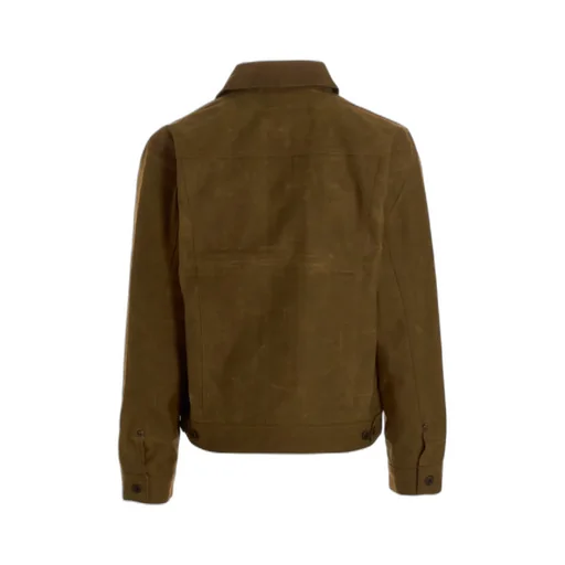 Long-Sleeve Buttoned Shirt Jacket