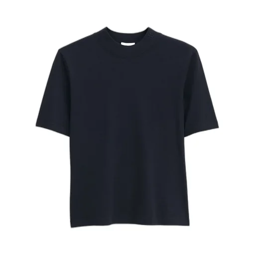 Mock-Neck T-Shirt