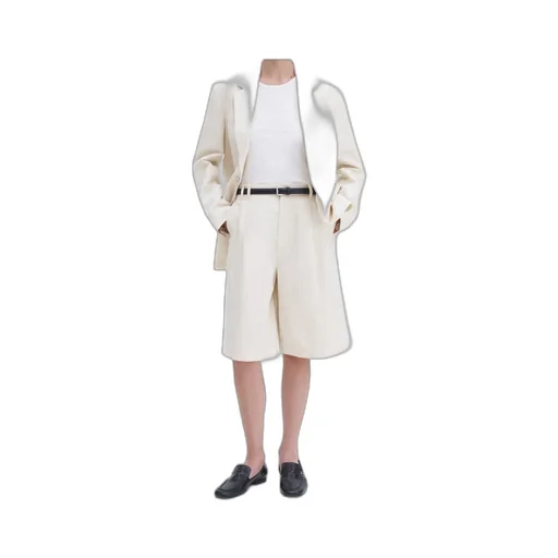 Pleated Shorts
