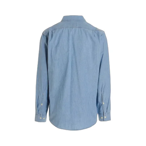 Chambray Cpo Button-Up Shirt