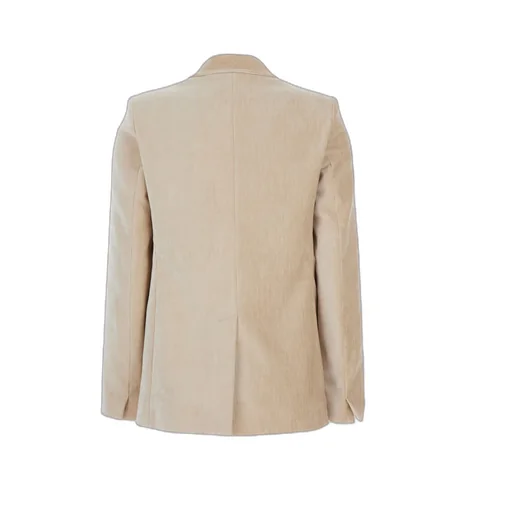Velvet Peak-Lapel Jacket
