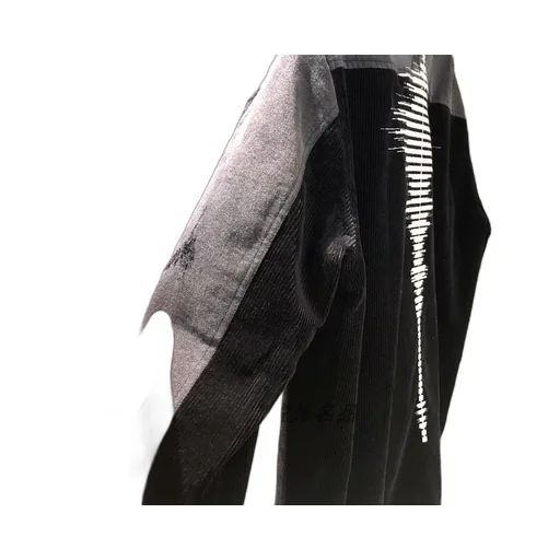 Corduroy Spliced Casual Jacket