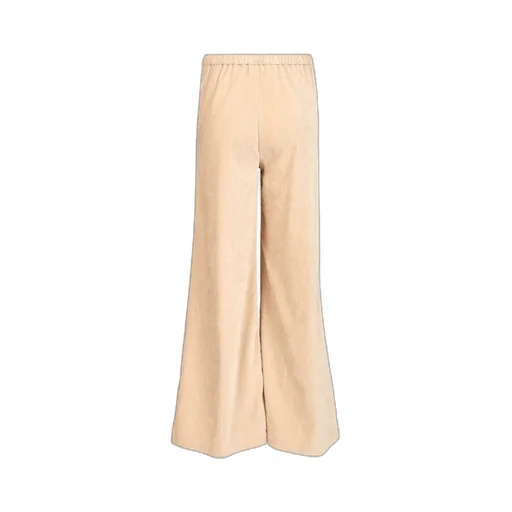 High-Waisted Velvet Pants