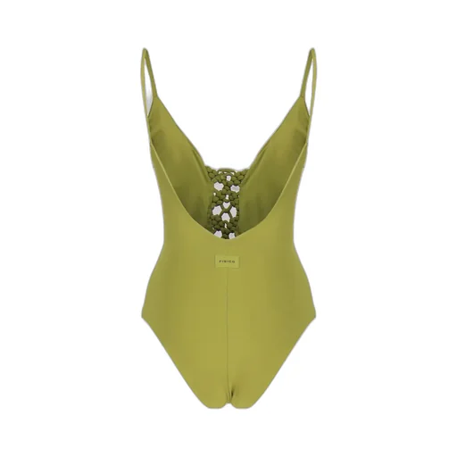 Braided-Detail Cut-Out Swimsuit