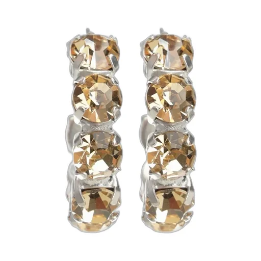 Semicircular Earrings