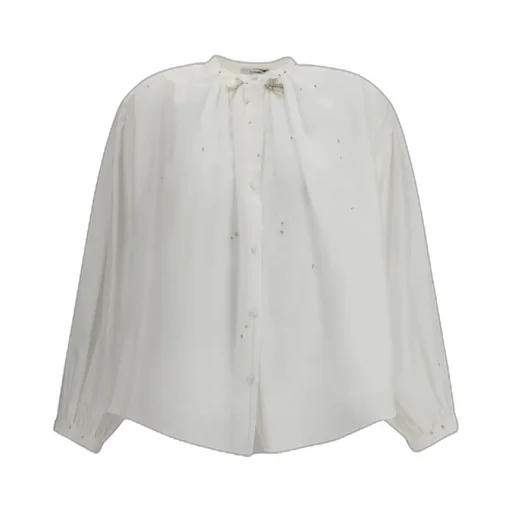 Embroidered Voile Shirt