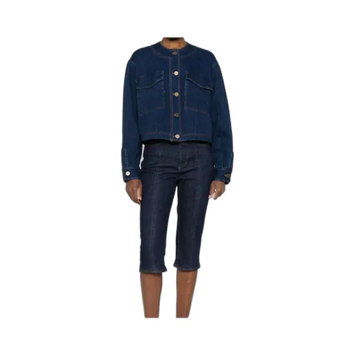 Button-Front Patch-Pocket Jacket