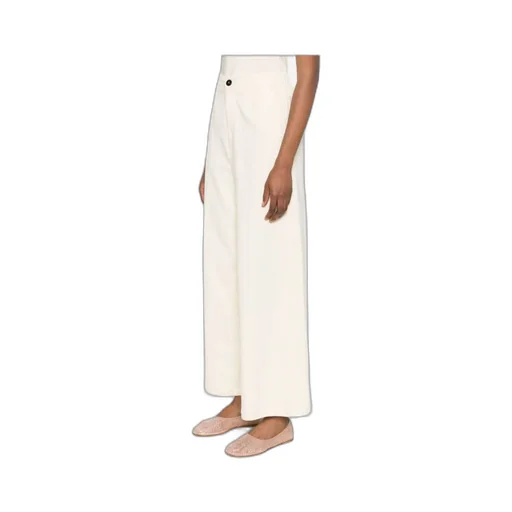 Button-Fastening Trousers