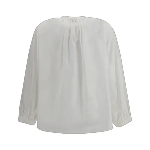 Embroidered Voile Shirt