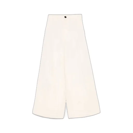 Button-Fastening Trousers
